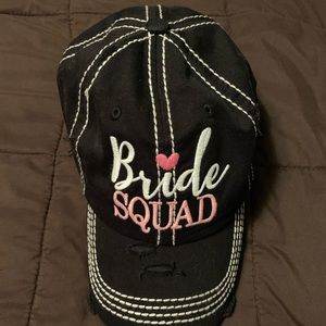 Bride Squad baseball hat